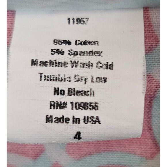 Haley & the Hound Retro Womens‎ Shirt Dress 4 Madeline Red Aqua Geometric Trad - Picture 6 of 7